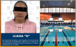 alberca Olímpica instructora de natación homicidio