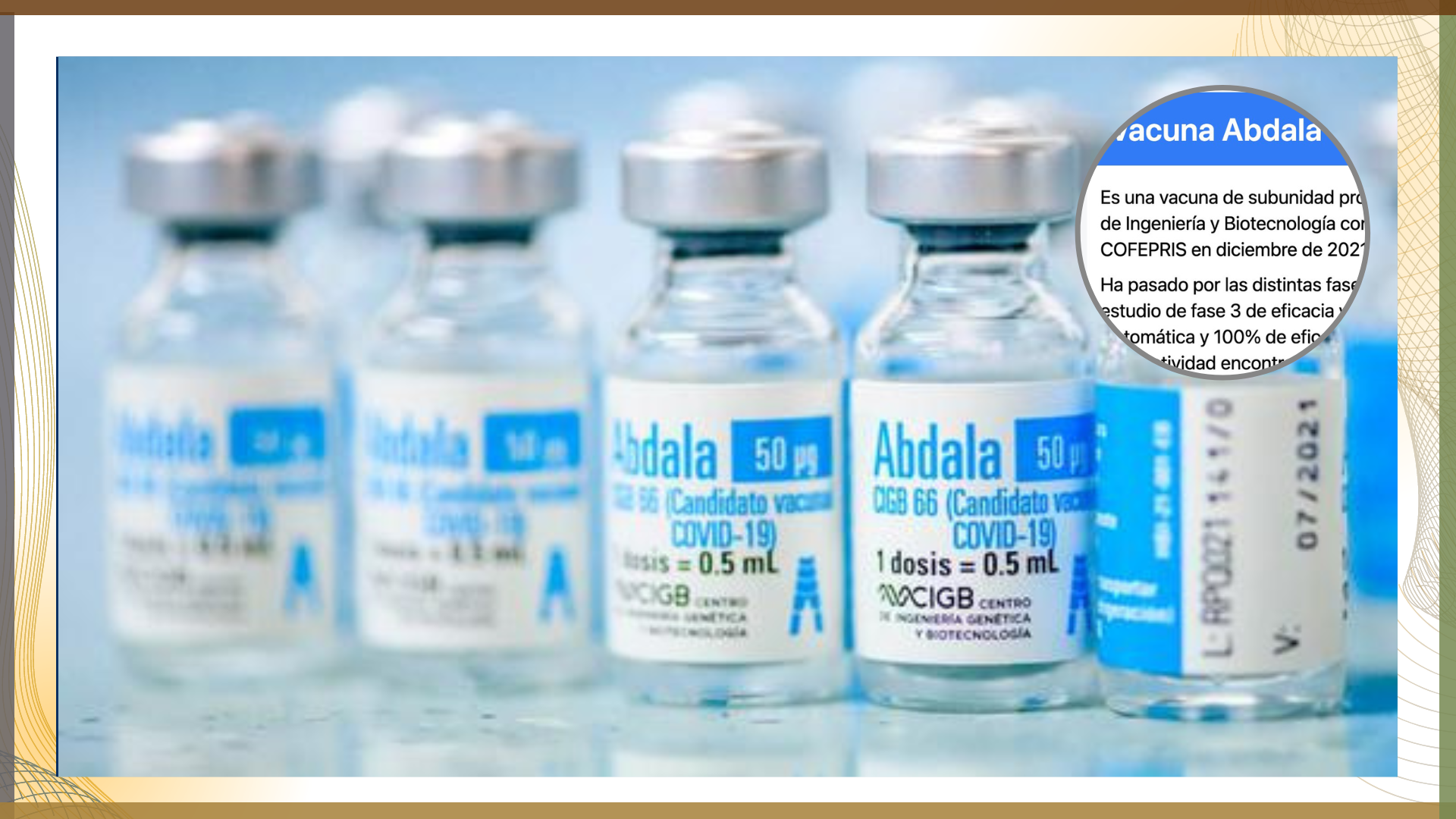 vacuna cubana Abdala contra Covid -19,