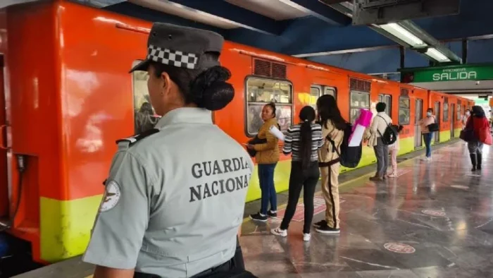 la Guardia Nacional al Metro de la CDMX